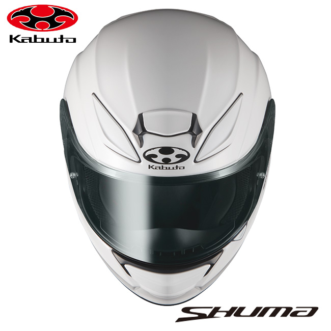 OGK KABUTO SHUMA パールホワイト XL スモークシールド www