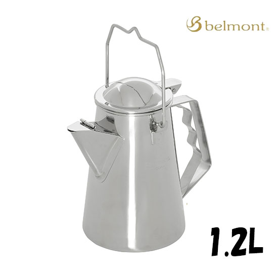 belmont/ベルモント BM-482 野缶-NOCAN-1.2L 難民キャンプ アウトドア ステンレス鋼湯わかし IH相応う ステンレス鋼 山登り アウトドア 煮炊き 難民キャンプ 山歩き クッカー 膳立て手道具・赤ちょうちんべキュー装置 持ちはこび湯わかし パウダーコンパクト湯わかし