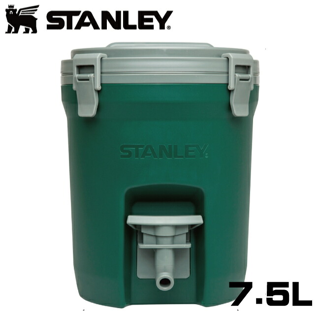 正規品 STANLEY/スタンレー ウォータージャグ 7.5L 10-01938-081 グリーン 緑 ウォータータンク 水筒 おしゃれ レジャー アウトドア キャンプ 運動会 ベランピング バイク好き ギフト