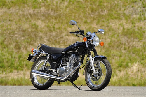 OVER SSメガホンマフラー SR400（FI) オーバーレーシング JMCA認証