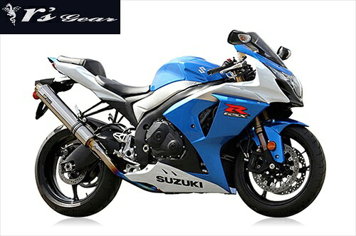 送料無料 アールズギア GSX-R1000用 マフラー GPスペック スリップオン シングル オーバルチタンポリッシュ 09-11年式 GS08-03OT バイク好き ギフト お買い物マラソン 開催|アイネット店