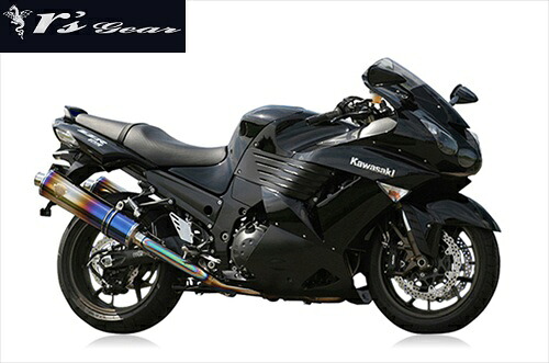 送料無料 アールズギア 06-07年 ZZR1400用 マフラー ワイバン ツイン オーバルチタンポリッシュ WK09-02OT バイク好き ギフト お買い物マラソン 開催