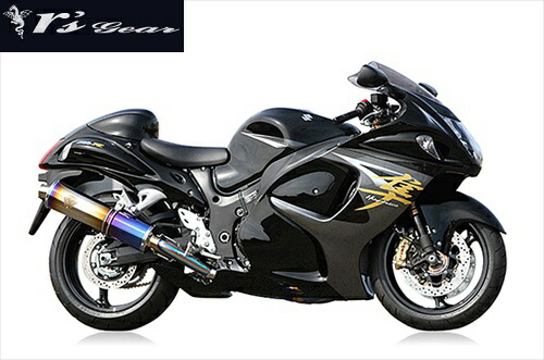 GSX1300R HAYABUSAワイバンチタンフルエキゾーストマフラーシングル スズキ GSX1300R ハヤブサ 21- チタン フルエキゾースト