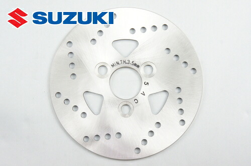 【1年保証付】 SUZUKI 純正品 セピアZZ CA1EB/CA1EC/CA1HC 純正 ブレーキ ディスクローター F フロント バイク好き ギフト