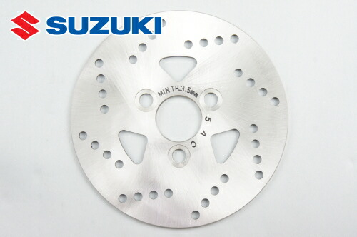 【1年保証付】 SUZUKI 純正品 レッツ2 CA1KB/CA1PC 純正 ブレーキ ディスクローター F フロント バイク好き ギフト