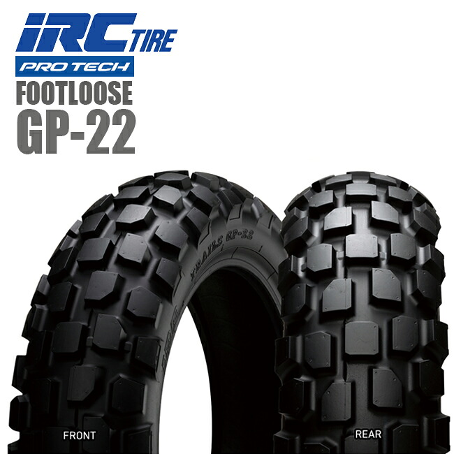 送料無料 IRC PROTECH FOOTLOOSE GP-22 18inch 120/90-16 63P WT フロント/リア共用 タイヤ バイクタイヤ NIGHT HAWK 250 AX-1 トリッカー GSX250L バイク好き ギフト お買い物マラソン 開催｜アイネット店 8,564円