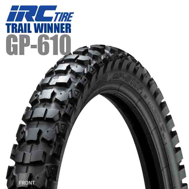 楽天市場】送料無料 IRC TRAIL WINNER GP-610 120/80-18 62P WT リア用 タイヤ バイクタイヤ CRF250  RALLY WR250R ST225 ブロンコ あす楽対応 バイク好き ギフト お買い物マラソン 開催 : アイネット楽天市場店