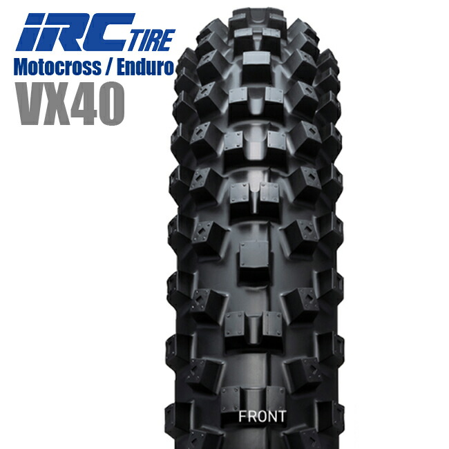 ◆ ぽこた  ② 楽天市場】送料無料 IRC VX40F 80/100-21 21inch 63M WT