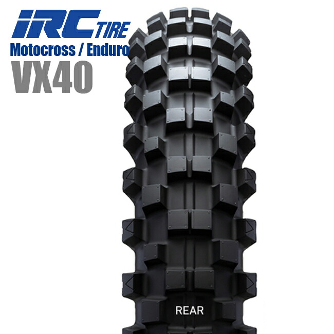 送料無料 IRC VX40F 110/90-19 19inch 62M WT リア用 321670 アイアールシー チューブタイプ 公道走行不可 レース用 RACE 次世代オフロードタイヤ VT1100C SHADOW バイク好き ギフト お買い物マラソン 開催|アイネット店