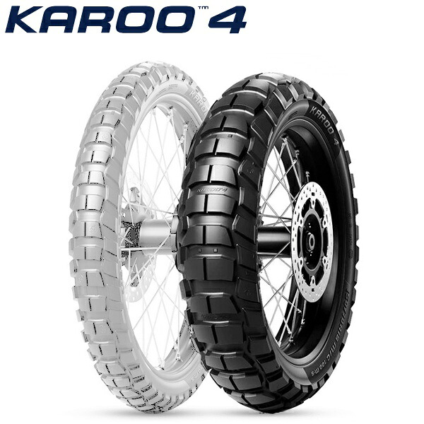 METZELER/メッツラー KAROO4 R 140/80-18 70S M+S TL タイヤ 4173100 送料無料 moto バイク 通勤 通学 ツーリング オフロードタイヤ バイク好き ギフト 19,639円