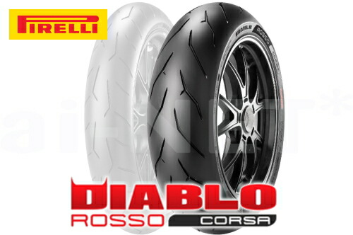 パーツ Pirelli DIABLO ROSSO CORSA 180/55ZR17 PIRELLI TYRE 200/55ZR17 78W TL DIABLO ROSSO CORSA II : Amazon.in