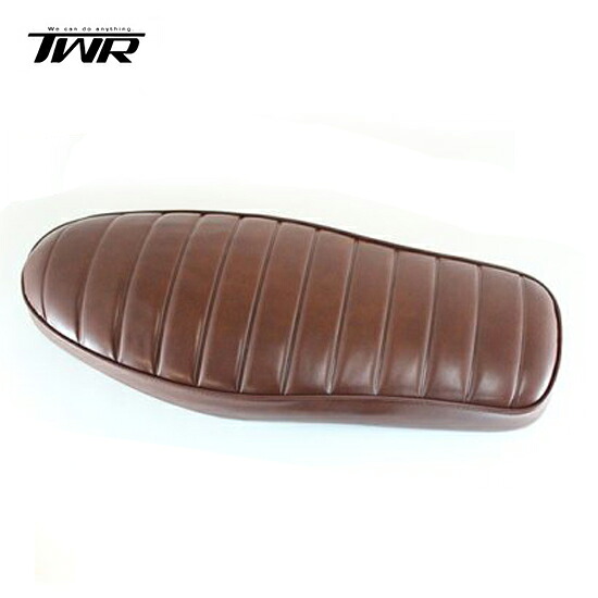 ランキング第1位 TWR シート ホンダ スーパーカブ (JA44/AA09) / クロスカブ (JA45/AA06)用 シート タックロールダブルシート BP-B0185 ブラウン 付属付 バイク用 シート ローダウンダブルシート ローダウンシート 対応 バイク好き ギフト