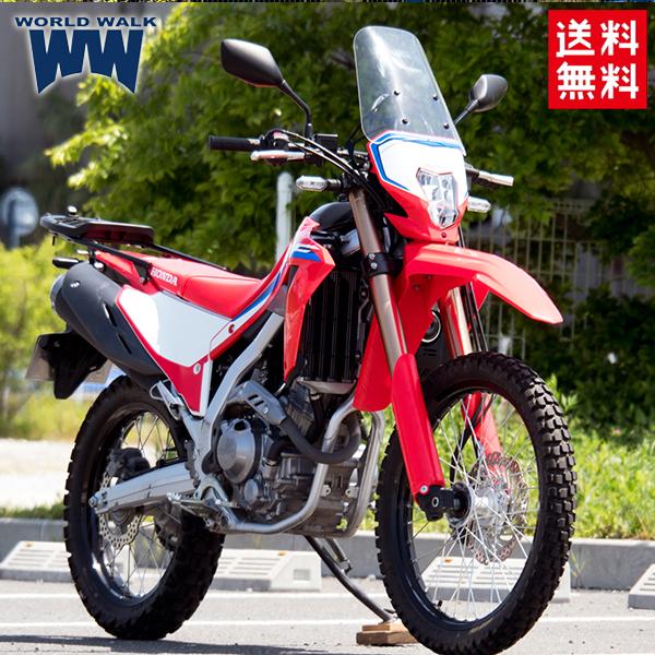 ZETA アドベンチャーウィンドシールド CRF250L MD47用 CRF250L MD47 ZETA アドベンチャーウインドシールド 取付 - PUSH