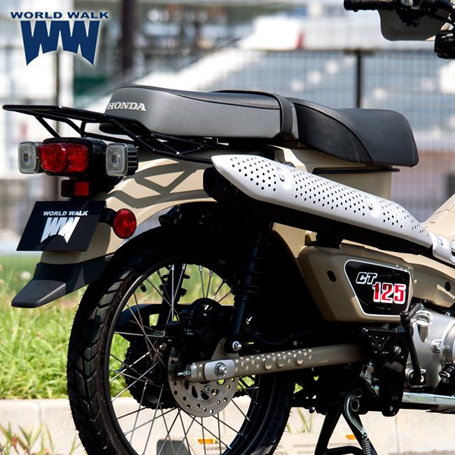 HONDA ハンターカブ CT125 TWR製 スモールタンデムシート　黒 HONDAハンターカブCT125用スモールタンデムシート（ブラック