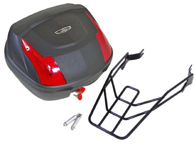 無料特典付 【ワールドウォーク】 W800 W650 W400用 リアキャリア＆リアボックス [32L] セット バイク好き ギフト お買い物マラソン 開催