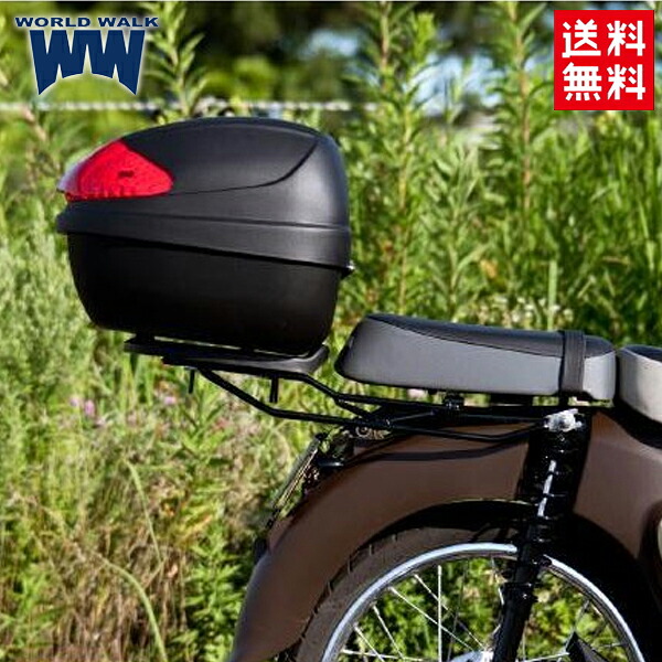 送料無料 ホンダ スーパーカブ 110 (2BJ-JA44)用 2018年-2021年 タイホンダ 純正 タンデムシート リアキャリアボックスセット wca-43-hwb30-ts-1 ツーリング キャンプ 荷台 積載 バイク好き ギフト お買い物マラソン 開催｜アイネット店