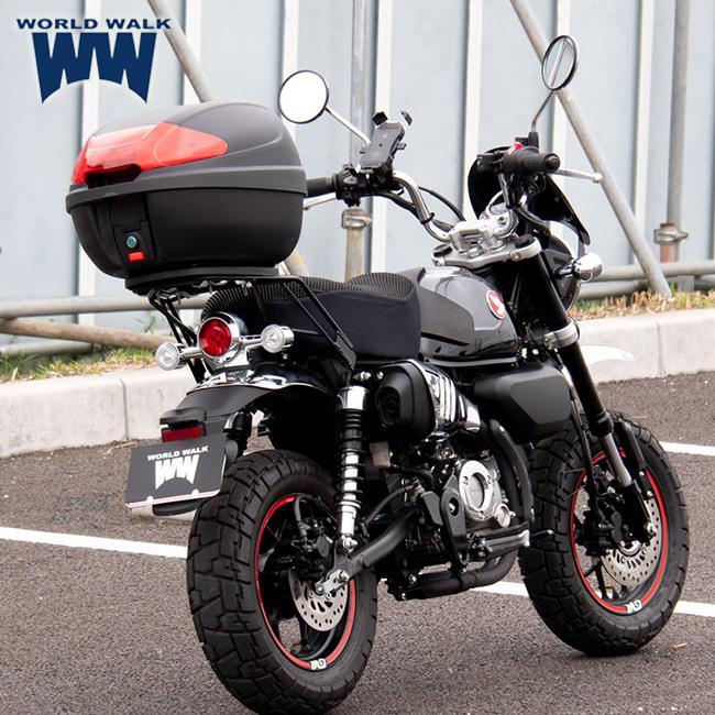 円 セール価格 Ww製 ワールドウォーク モンキー125 Jb03 用 リアキャリア 30lボックスセット Wca 57 Hwb30 トップケース バイクボックス インナー付き 外装パーツ カスタムパーツ