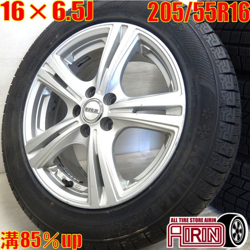 中古 タイヤホイール 4本セットKENDA TEC REUERLINE タイヤホイールセットプリウス インプレッサG4 インプレッサXV インプレッサスポーツ レガシィツーリングワゴン などにタイヤ 16インチ スタッドレスタイヤ｜タイヤ ホイール 販売の あいりん