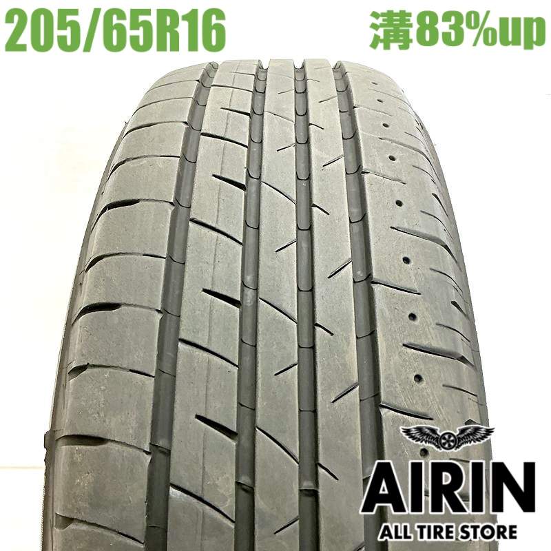 中古 205/65R16 ブリヂストン プレイズ PX-RV2 1本 単品 アルファード エスティマ スカイライン ティアナ CR-V インスパイア 中古タイヤ サマータイヤ 16インチ