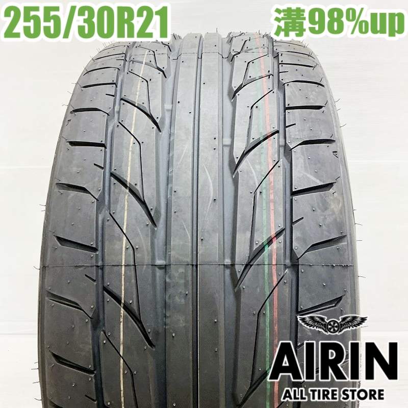 【ﾏﾗｿﾝ限定 ﾎﾟｲﾝﾄ10倍】中古 255/30R21 ニットー NT555 G2 1本 単品 ジャガー Fタイプ アストンマーチン ヴァンキッシュ 中古タイヤ タイヤ 21インチ