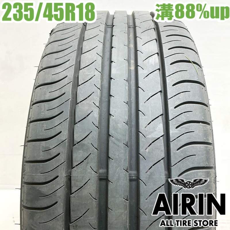 中古 235/45R18 ダンロップ エスピースポーツマックス050 1本 単品クラウン マークX ビートル パサート レガシィ フォレスター中古タイヤ タイヤ 18インチ｜タイヤ ホイール 販売の あいりん
