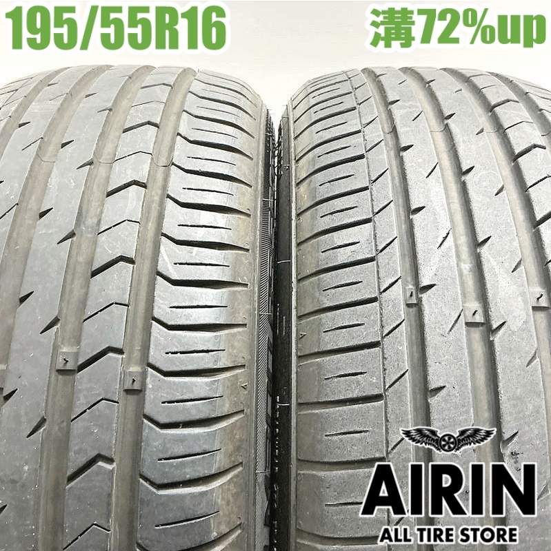 中古 195/55R16 モモ トップラン M300 AS スポーツ 2本セットiQ アリオン プレミオ ウイングロード ノート ミニ プジョー207中古タイヤ タイヤ 16インチ|タイヤ ホイール 販売の あいりん