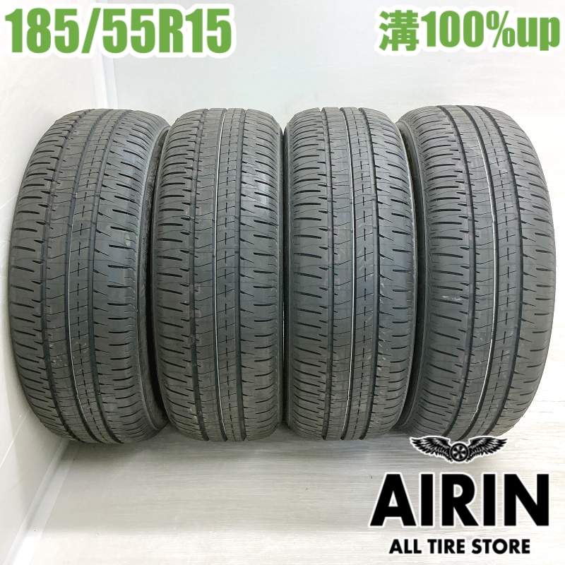185/55R15 ブリヂストンエコピア NH200C 4本セット2024年製 残溝100% 新品タイヤ 15インチパッソセッテ bB フィット｜タイヤ ホイール 販売の あいりん