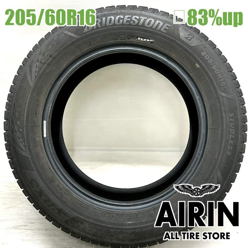 【楽天市場】205/60R16 ブリヂストンブリザック VRX3 4本セット2022年製 残溝83% 中古タイヤ 16インチノア プリウスα ...