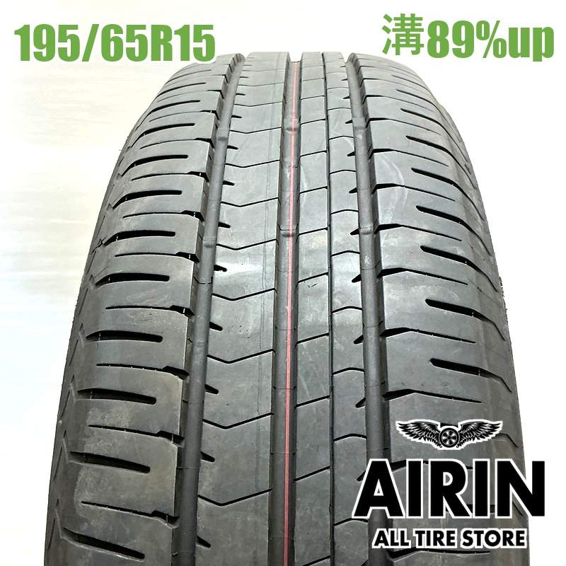 195/65R15 ブリヂストンエコピア NH200 1本 単品2024年製 残溝89% 中古タイヤ 15インチプリウス ノア ヴォクシー セレナ ステップワゴン オーリス｜タイヤ ホイール 販売の あいりん 8,250円