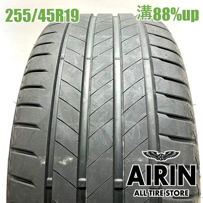 255/45R19 ブリヂストントランザ T005 1本 単品2024年製 残溝88% 中古タイヤ 19インチレクサス RX ボルボ XC40 メルセデスベンツ Sクラス ポルシェ パナメーラ｜タイヤ ホイール 販売の あいりん