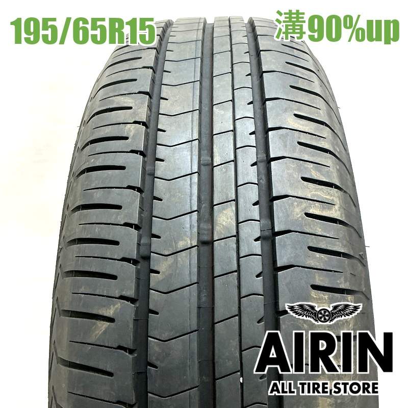 195/65R15 ブリヂストンエコピア NH200 1本 単品2024年製 残溝90% 中古タイヤ 15インチプリウス ノア ヴォクシー セレナ ステップワゴン オーリス｜タイヤ ホイール 販売の あいりん