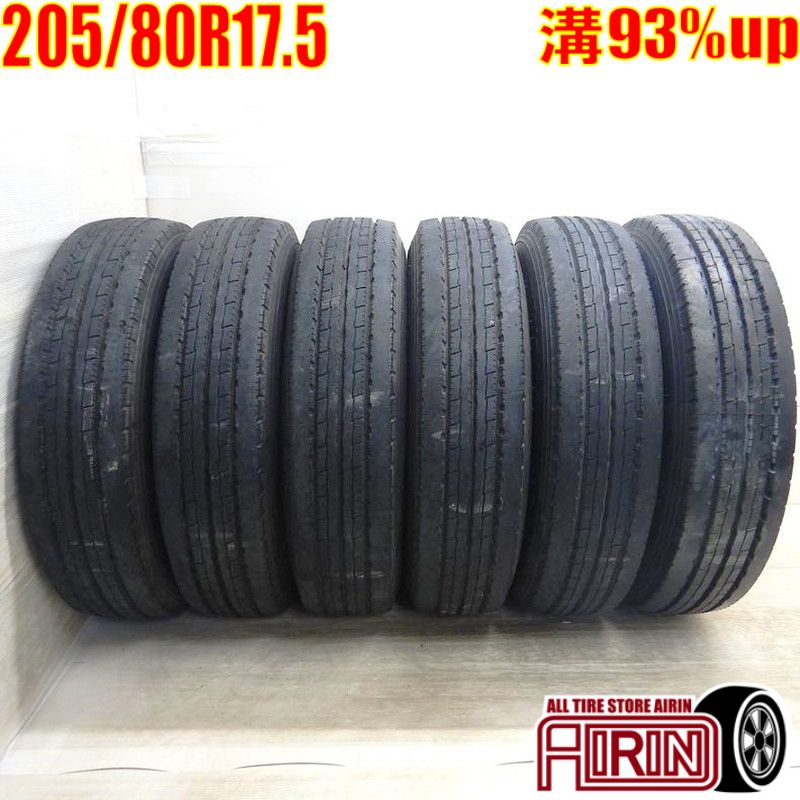 中古 205/80R17.5 120/118L ヨコハマ エルティー151アール 夏タイヤ トラック用 6本セットエルフ中古タイヤ 中古トラックタイヤ サマータイヤ 17.5インチ|タイヤ ホイール 販売の あいりん