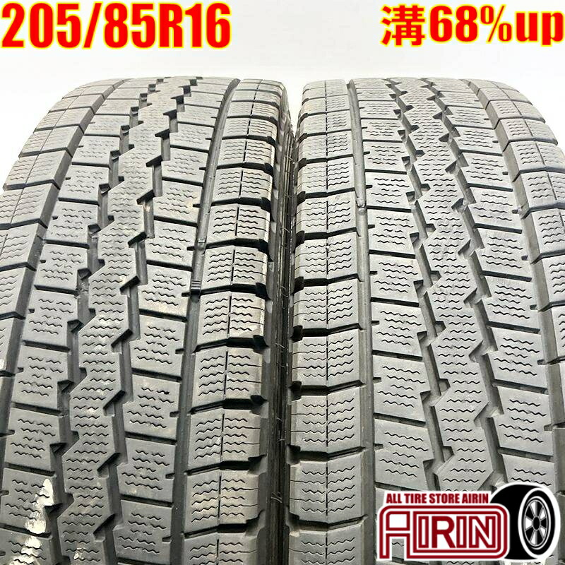 中古 205/85R16 117/115L ダンロップ ウインターマックス LT03M 冬タイヤ トラック用 2本セットエルフ中古タイヤ 中古トラックタイヤ スタッドレスタイヤ 16インチ｜タイヤ ホイール 販売の あいりん 14,256円