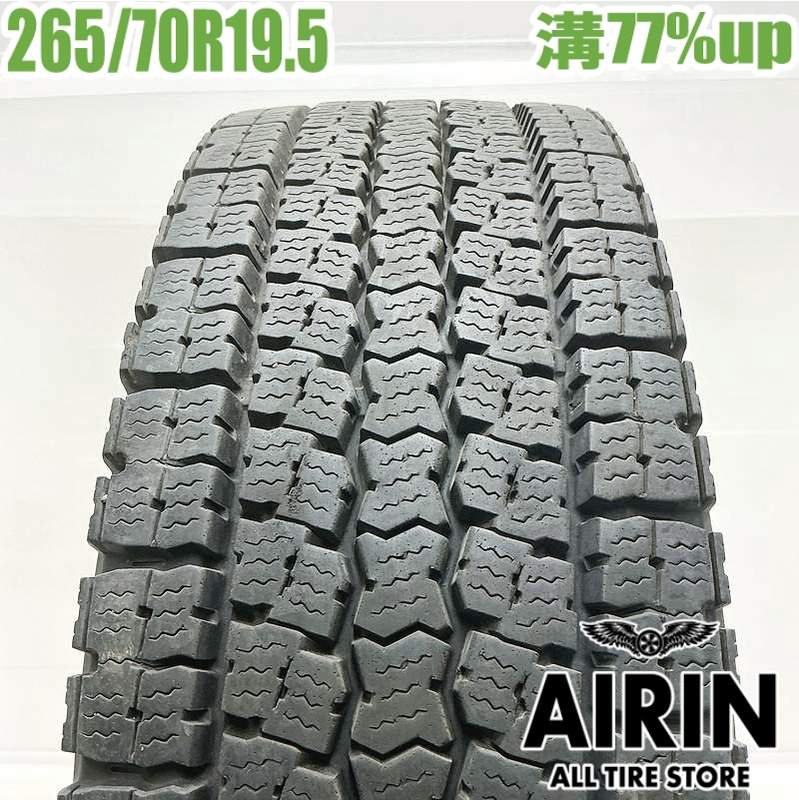 中古 265/70R19.5 140/138J トーヨー エム919 冬タイヤ トラック用 1本単品大型中古タイヤ 中古トラックタイヤ スタッドレスタイヤ 19.5インチ｜タイヤ ホイール 販売の あいりん