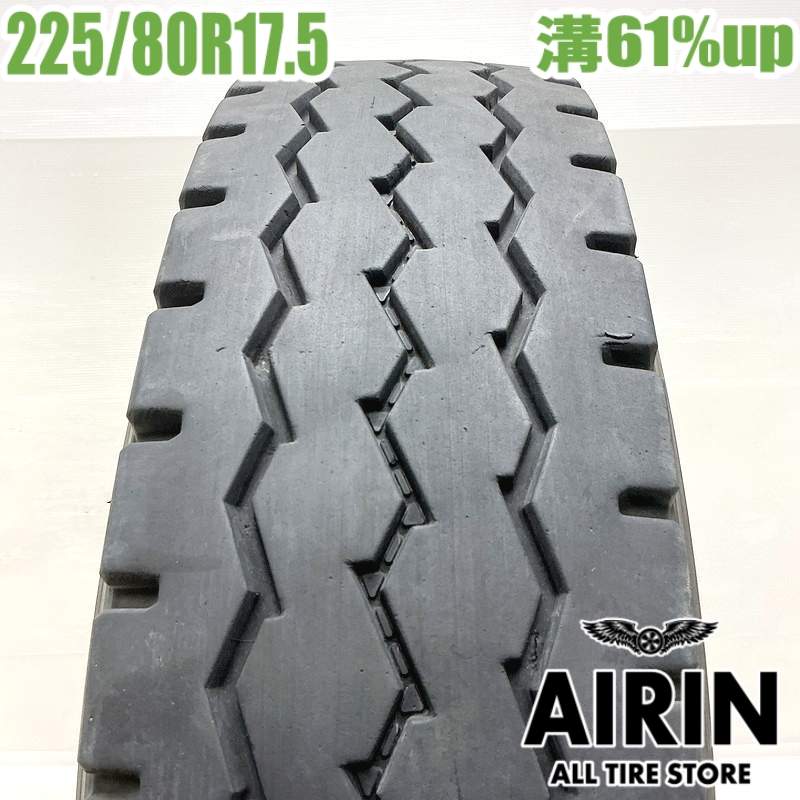 225/80R17.5 123/122L トーヨー エム319 1本 単品2022年製 残溝61% 中古タイヤ 17.5インチフォワード レンジャー ファイター｜タイヤ ホイール 販売の あいりん 8,470円