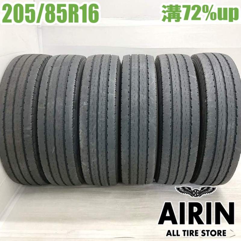 205/85R16 117/115L ヨコハマ LT151R 6本セット 2021年製 残溝72% 中古タイヤ 16インチ エルフ ダイナ トヨエース アトラス デュトロ タイタン 44,220円