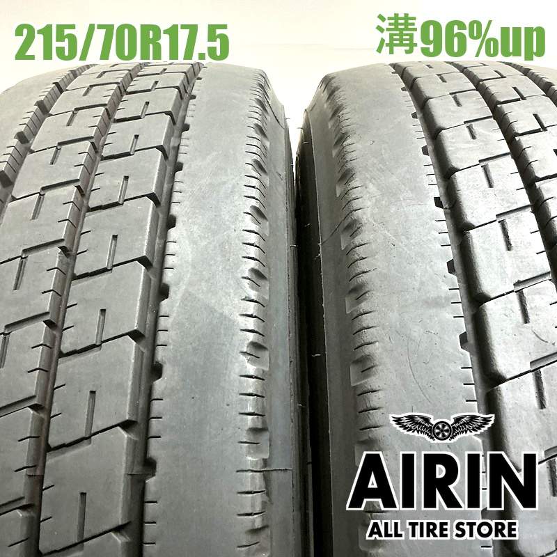 215/70R17.5 118/116N ブリヂストン デュラビス R207 2本セット2022年製 残溝96% 中古タイヤ 17.5インチコースター リエッセ エルフ｜タイヤ ホイール 販売の あいりん