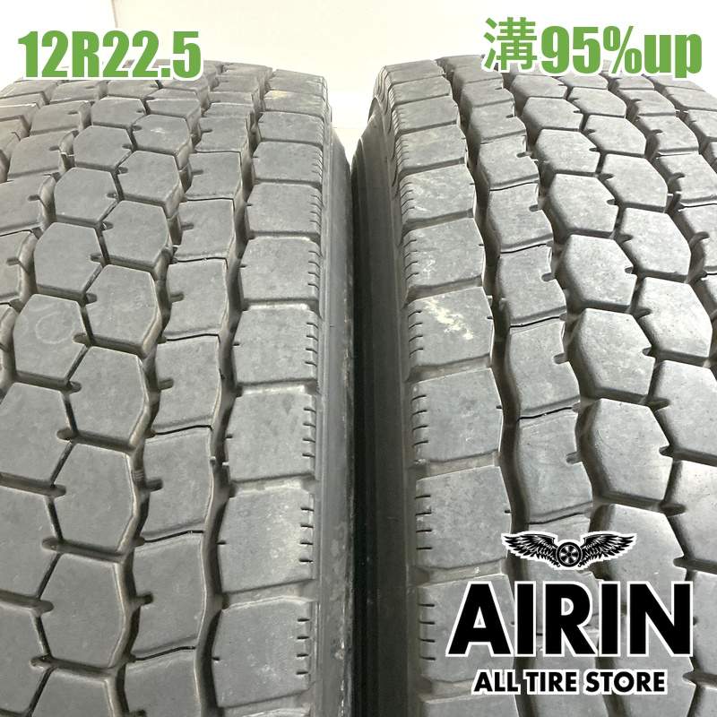 12R22.5 16PR ブリヂストン M888 2本セット2023年製 残溝95% 中古タイヤ 22.5インチ大型車 ダンプ バス｜タイヤ ホイール 販売の あいりん