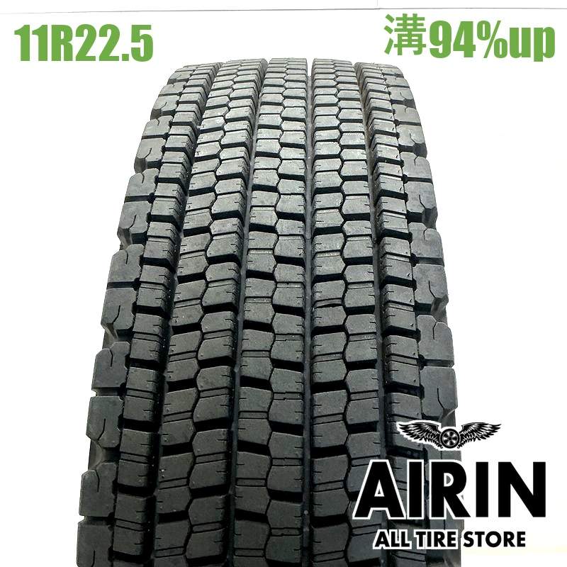 11R22.5 16PR ブリヂストン ダブリュー900 1本 単品2024年製 残溝94% 中古タイヤ 22.5インチ大型車 ダンプ バス|タイヤ ホイール 販売の あいりん