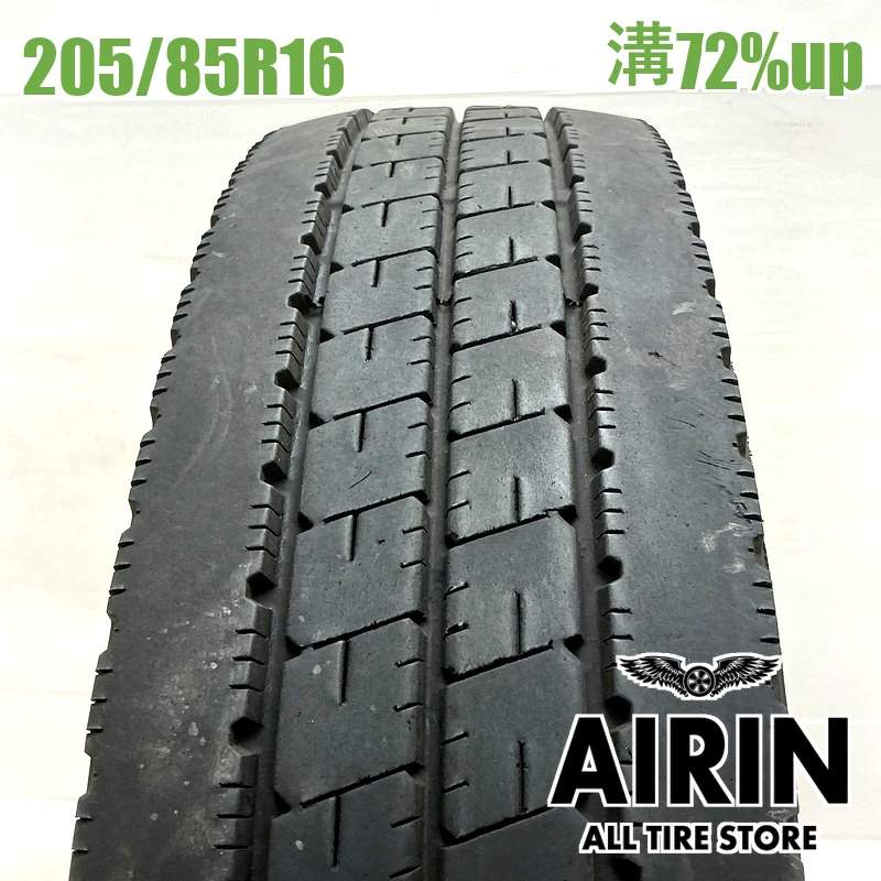 205/85R16 117/115N ブリヂストン デュラビス R207 1本 単品2025年製 残溝72% 中古タイヤ 16インチエルフ ダイナ トヨエース アトラス デュトロ タイタン|タイヤ ホイール 販売の あいりん
