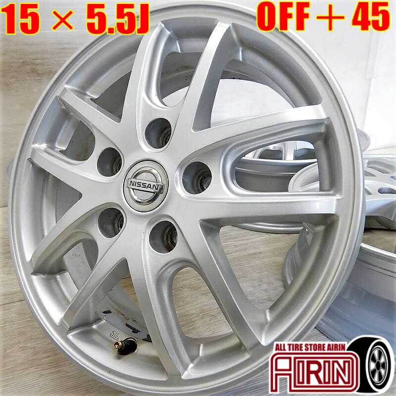 楽天市場】ニッサン セレナ C25 中古 純正 アルミホイール4本 16X6.0+