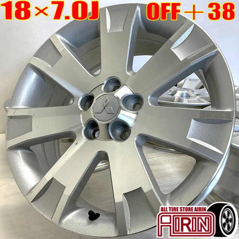 三菱　デリカ　D5 純正ホイール　アウトランダーにも　2本セット 楽天市場】【26日まで 楽天ﾎﾟｲﾝﾄ10倍】中古 18インチ アルミ