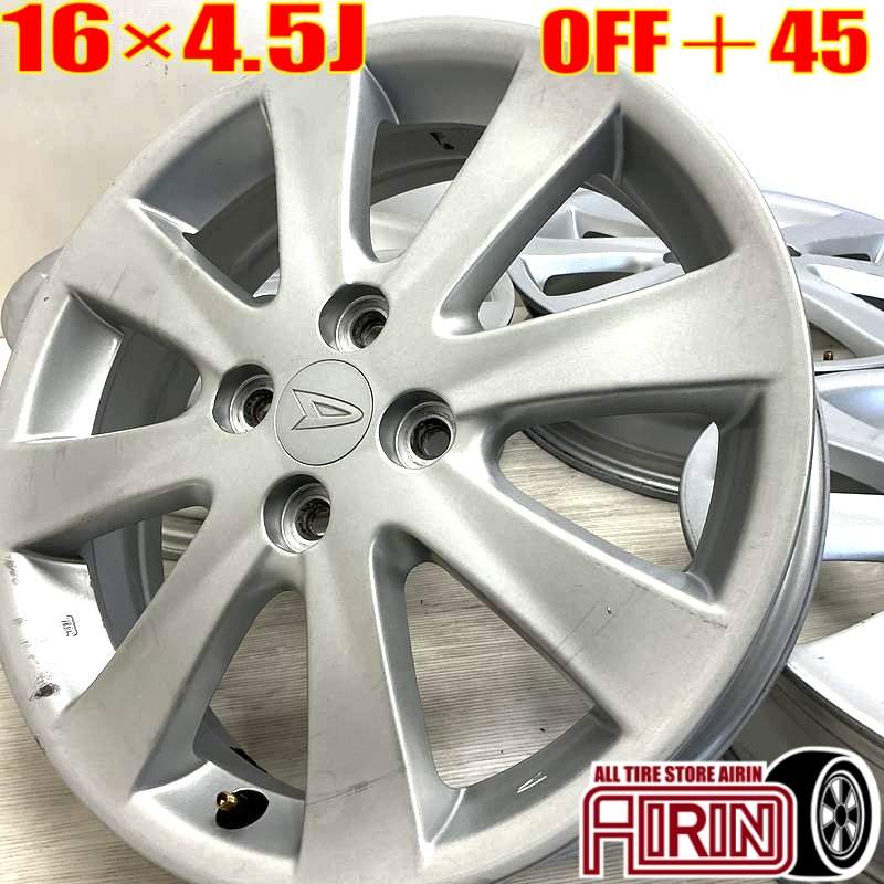 楽天市場】中古 16インチ アルミ ダイハツ ムーヴ 純正 4本セット