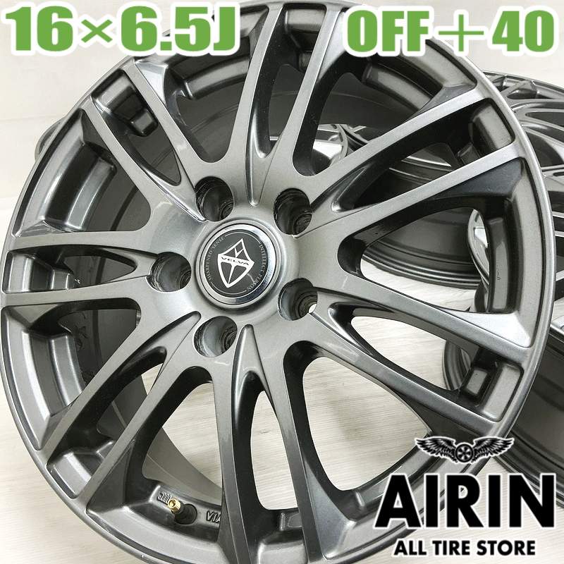 中古 16インチ VELVA ヴェルバ 4本セット マツダ3 ヴォクシー ノア ランディ カムリ マツダ3 ファストバック ヤリスクロス リーフ アルミホイール 中古アルミホイール 中古ホイール 中古ホイル ホイール ホイル