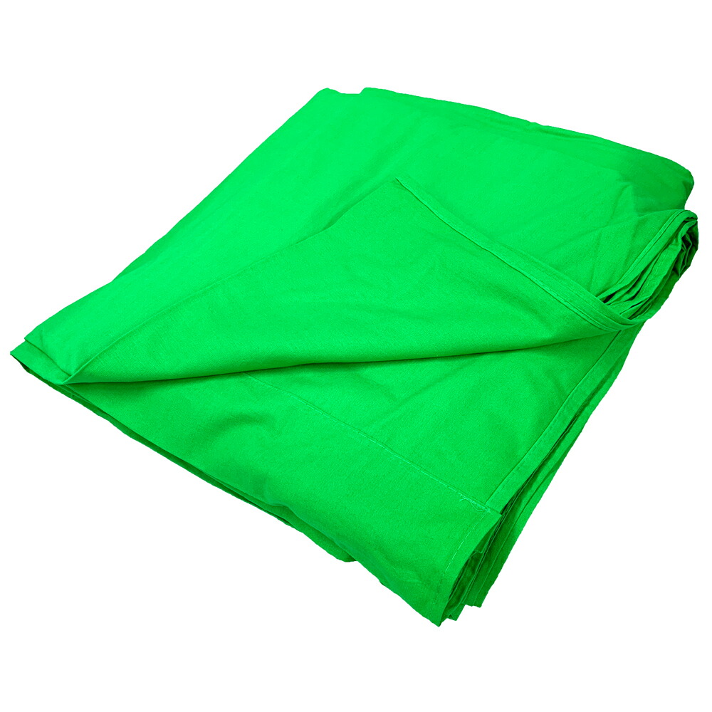 NEP エヌイーピー CHROMAKEY-N36-G クロマキー3m x 6m グリーン 布