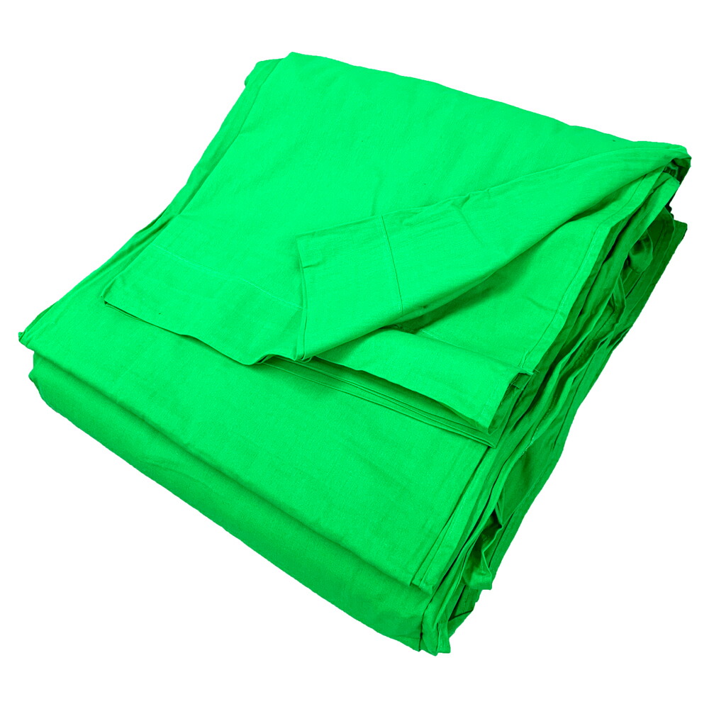 NEP エヌイーピー CHROMAKEY-N66-G クロマキー6m x 6m グリーン 布