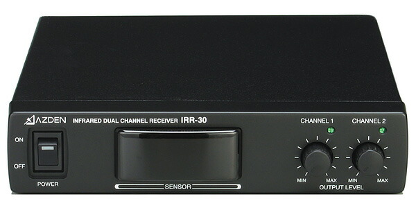 楽天市場】AZDEN ( アツデン ) IRH-20 ◇ 赤外線ワイヤレス