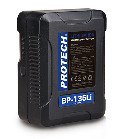 プロテック 135W リチウムイオンバッテリー BP-135Li｜ALLCAM