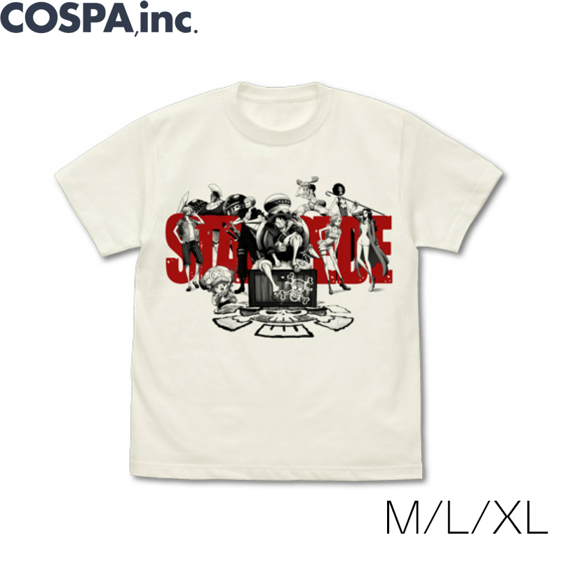 楽天市場 Sale対象 ポイント倍 アニメ One Piece Stampede Tシャツ 白 M L Xl サイズ Cospa コスパ インターネットショッピングallcam