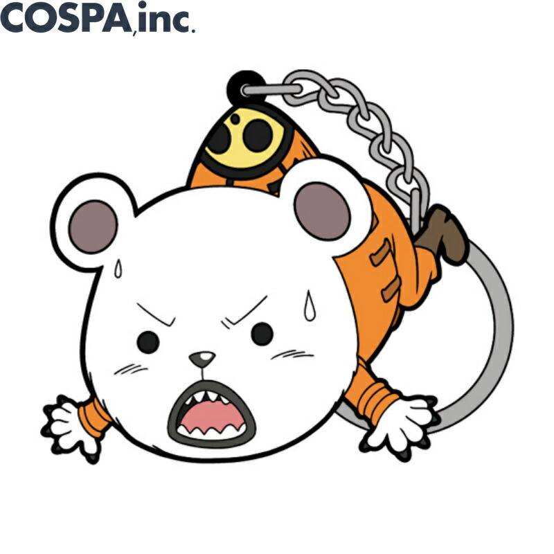 楽天市場 One Piece アニメ ワンピース グッズ ベポつままれキーホルダー 2年前ver Cospa 公式 インターネットショッピングallcam